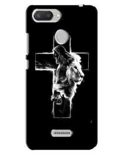 Чехол для Xiaomi Redmi 6 с картинкой «Сияющий крест Jesus»