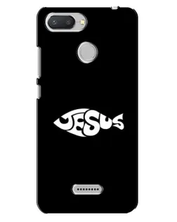 Чехол для Xiaomi Redmi 6 с картинкой «Рыба Jesus»