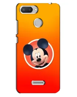 Чехол для Xiaomi Redmi 6 с картинкой «Mickey в круге»