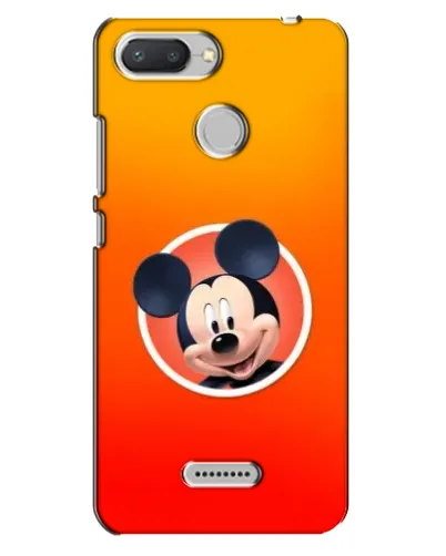 Чехол для Xiaomi Redmi 6 с картинкой «Mickey в круге»