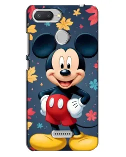 Чехол для Xiaomi Redmi 6 с картинкой «Осенний Mickey Mouse»