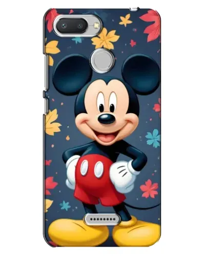Чехол для Xiaomi Redmi 6 с картинкой «Осенний Mickey Mouse»