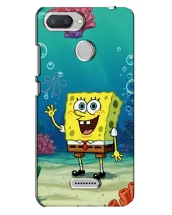 Чехол для Xiaomi Redmi 6 с картинкой «Подводный привет»
