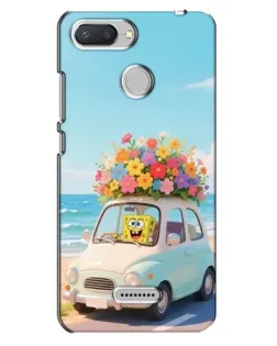 Чехол для Xiaomi Redmi 6 с картинкой «Автомобильное путешествие»