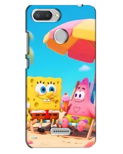 Чехол для Xiaomi Redmi 6 с картинкой «Отдых на пляже»