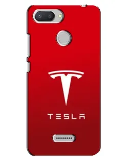 Чехол для Xiaomi Redmi 6 с картинкой «Tesla Red Classic»