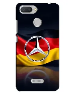 Чехол для Xiaomi Redmi 6 с картинкой «Mercedes — флаг Германии»