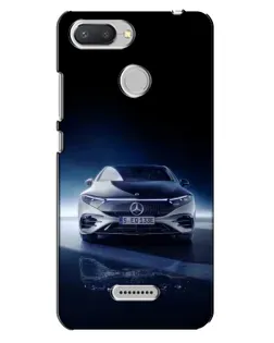 Чехол для Xiaomi Redmi 6 с картинкой «Ночной Mercedes EQ»