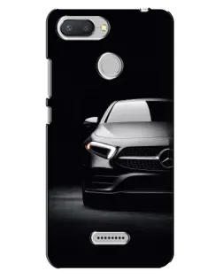 Чехол для Xiaomi Redmi 6 с картинкой «Свет фар Mercedes»