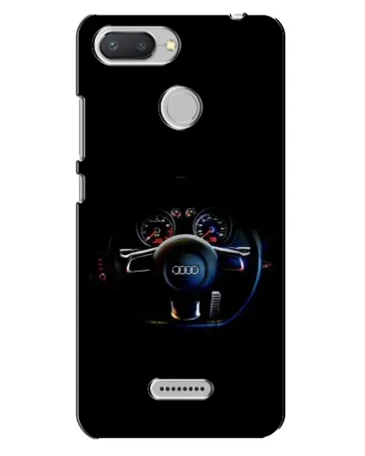 Чехол для Xiaomi Redmi 6 с картинкой «Салон Audi — руль» Чехол для Xiaomi Redmi 6 с картинкой «Салон Audi — руль»