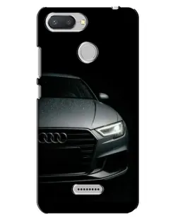 Чехол для Xiaomi Redmi 6 с картинкой «Audi — детализация кузова»