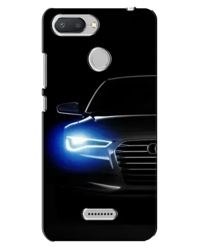 Чехол для Xiaomi Redmi 6 с картинкой «Неоновый взгляд Audi» Чехол для Xiaomi Redmi 6 с картинкой «Неоновый взгляд Audi»