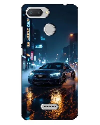 Чехол для Xiaomi Redmi 6 с картинкой «Ночной город и Audi» Чехол для Xiaomi Redmi 6 с картинкой «Ночной город и Audi»