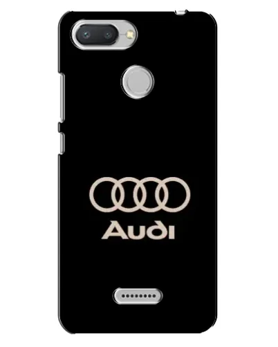 Чехол для Xiaomi Redmi 6 с картинкой «Audi — золотой логотип» Чехол для Xiaomi Redmi 6 с картинкой «Audi — золотой логотип»