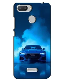 Чехол для Xiaomi Redmi 6 с картинкой «Audi — голубая энергия»