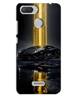 Чохол для Xiaomi Redmi 6 з картинкою «Нічний Lamborghini драйв»