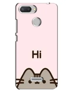 Чохол для Xiaomi Redmi 6 з картинкою «Пушин каже Hi»