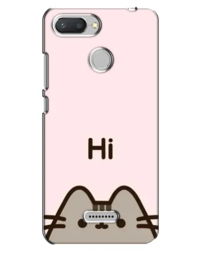 Чохол для Xiaomi Redmi 6 з картинкою «Пушин каже Hi» Чохол для Xiaomi Redmi 6 з картинкою «Пушин каже Hi»
