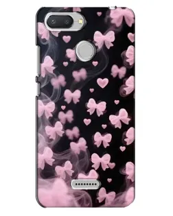 Чехол для Xiaomi Redmi 6 с картинкой «Неоновое кружево»