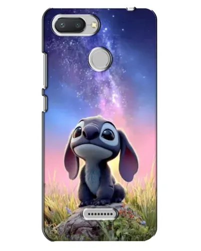 Чехол для Xiaomi Redmi 6 с картинкой «Стич на рассвете»