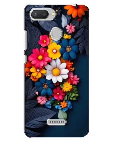 Чохол для Xiaomi Redmi 6 з картинкою «Квіткова феєрія»