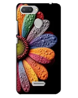 Чохол для Xiaomi Redmi 6 з картинкою «Райдужна квітка»