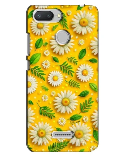 Чохол для Xiaomi Redmi 6 з картинкою «Ромашкове сонце»