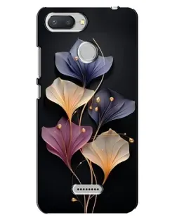 Чохол для Xiaomi Redmi 6 з картинкою «Лілові квіти грації»