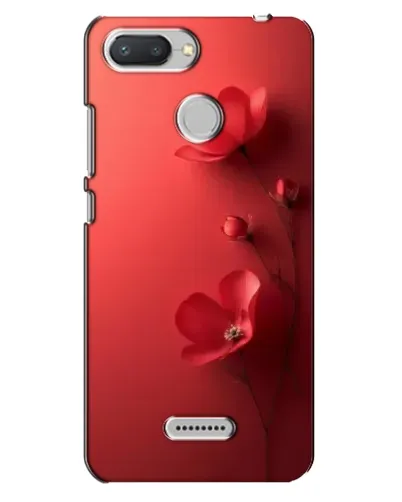 Чохол для Xiaomi Redmi 6 з картинкою «Макові суцвіття»