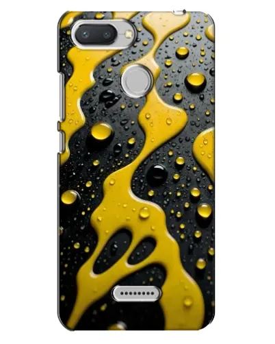 Чохол для Xiaomi Redmi 6 з картинкою «Рідке жовте золото»