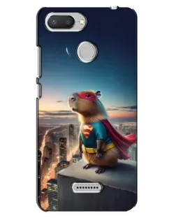 Чехол для Xiaomi Redmi 6 с картинкой «Капи-мен супергерой»