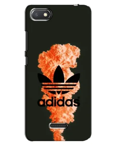 Чехол для Xiaomi Redmi 6A с картинкой «Оранжевый дым Adidas»