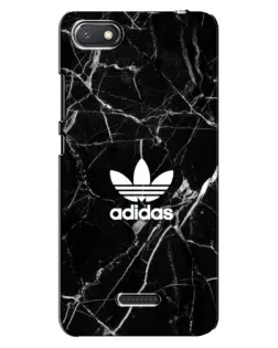 Чехол для Xiaomi Redmi 6A с картинкой «Белый мрамор Adidas»