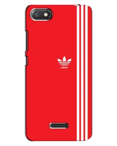 Чехол для Xiaomi Redmi 6A с картинкой «Красный минимализм Adidas»