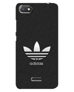 Чехол для Xiaomi Redmi 6A с картинкой «Adidas Карбоновая текстура»