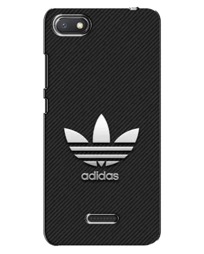 Чехол для Xiaomi Redmi 6A с картинкой «Adidas Карбоновая текстура»
