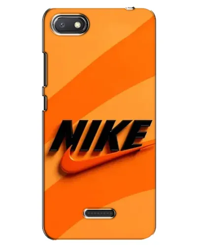 Чехол для Xiaomi Redmi 6A с картинкой «Оранжевый драйв Nike»