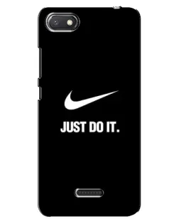 Чехол для Xiaomi Redmi 6A с картинкой «Классический принт Nike»