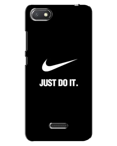 Чехол для Xiaomi Redmi 6A с картинкой «Классический принт Nike»