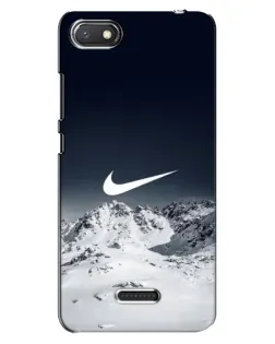 Чехол для Xiaomi Redmi 6A с картинкой «Nike — зимние горы»