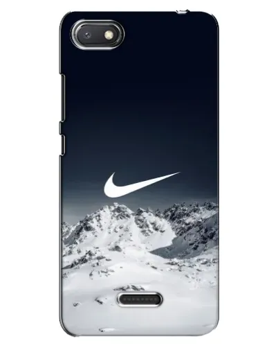Чехол для Xiaomi Redmi 6A с картинкой «Nike — зимние горы»