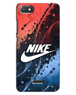 Чехол для Xiaomi Redmi 6A с картинкой «Градиентный принт Найк»