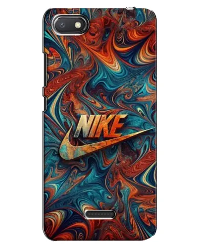 Чехол для Xiaomi Redmi 6A с картинкой «Nike в абстракции»