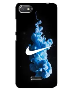 Чехол для Xiaomi Redmi 6A с картинкой «Nike и синий дым»