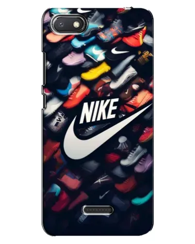 Чехол для Xiaomi Redmi 6A с картинкой «Коллекция кроссовок Nike»