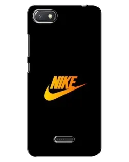Чехол для Xiaomi Redmi 6A с картинкой «Золотой логотип Nike»