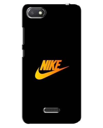 Чехол для Xiaomi Redmi 6A с картинкой «Золотой логотип Nike»