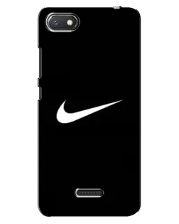 Чехол для Xiaomi Redmi 6A с картинкой «Минималистический Найк»