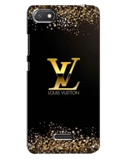 Чехол для Xiaomi Redmi 6A с картинкой «LV — золотые искры»