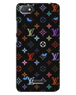 Чехол для Xiaomi Redmi 6A с картинкой «Цветная монограмма LV»